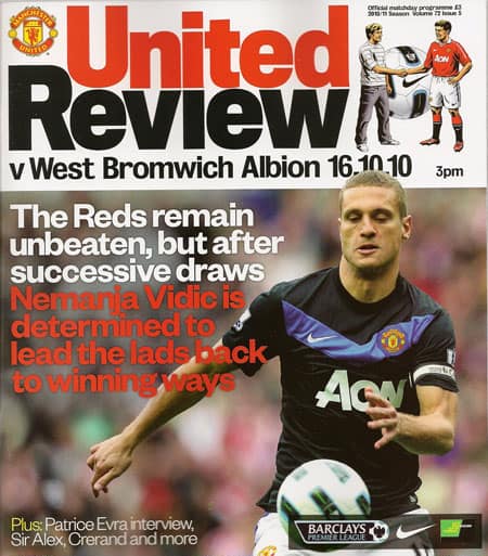 Manchester United FC v West Bromwich Albion FC 